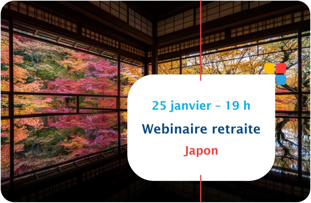 Retraite française des expatriés au Japon. Webinaire le 25 janvier 2024
